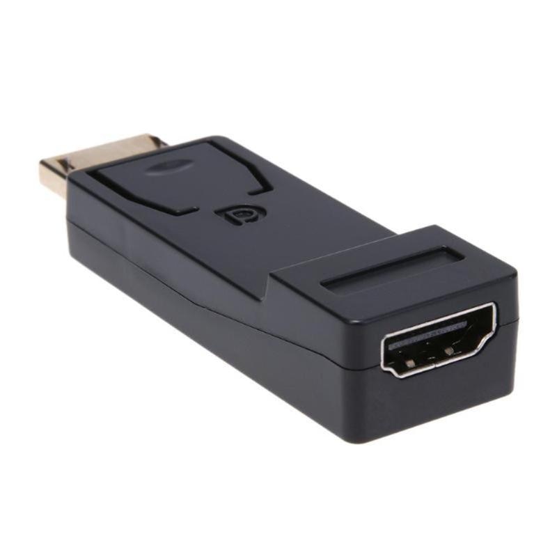 1080P DP Male to HDMI Female Adapter DisplayPort to HDMI Converter Connector for HDTV Monitor Projector Plug and Play - ebowsos