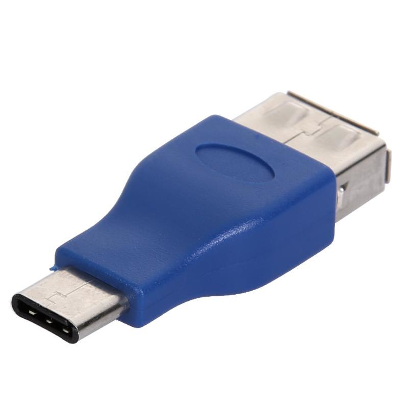 10Gbps data transfer rate USB 3.1 OTG Type C Male to USB 3.0 A Female Adapter Converter for MacBook - ebowsos