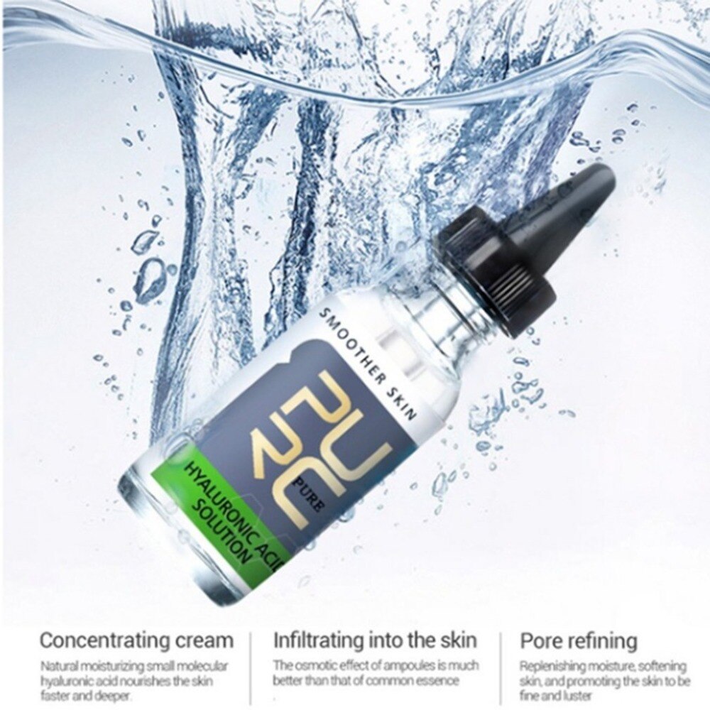 10ML Powerful Essence Nutrition Face Lift Vitamin Serum Hyaluronic Liquid Moisturizing Anti Wrinkle Firming Skin Care Liquid - ebowsos
