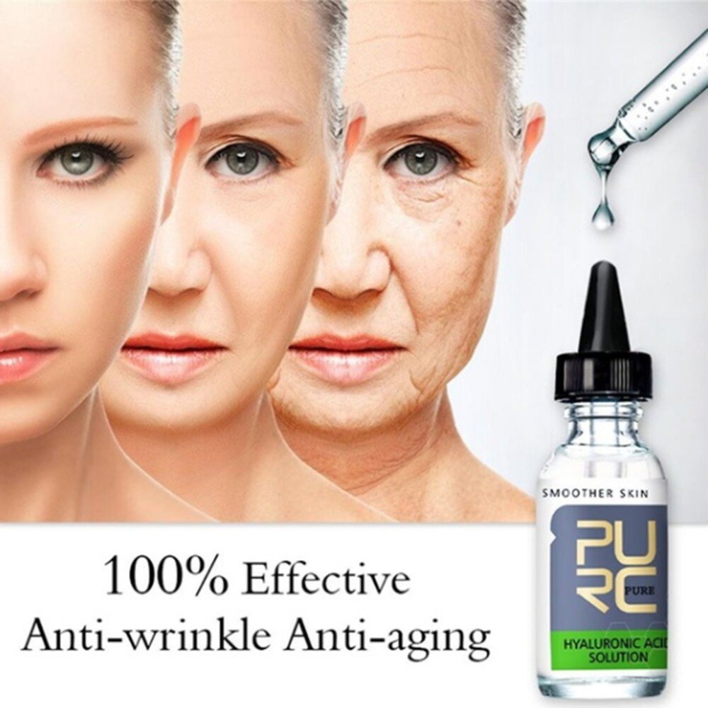 10ML Powerful Essence Nutrition Face Lift Vitamin Serum Hyaluronic Liquid Moisturizing Anti Wrinkle Firming Skin Care Liquid - ebowsos