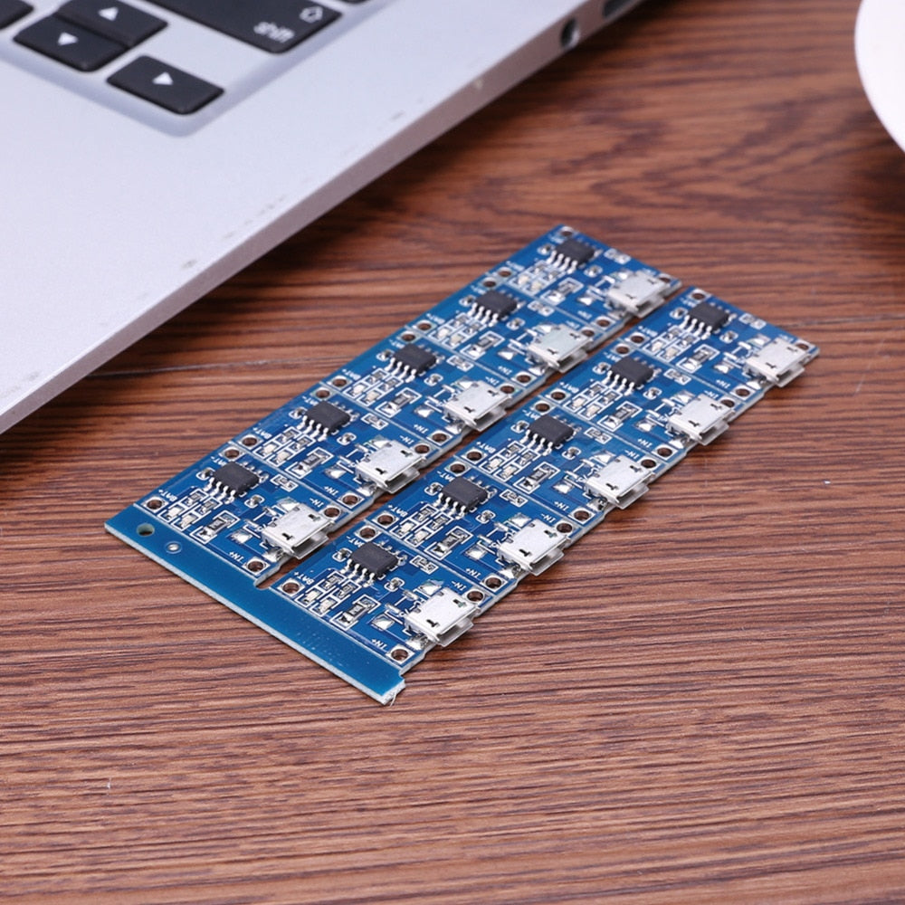 10Pcs 5V Mini USB 1A TP4056 Lithium Battery Charging Board Power Charger Module - ebowsos