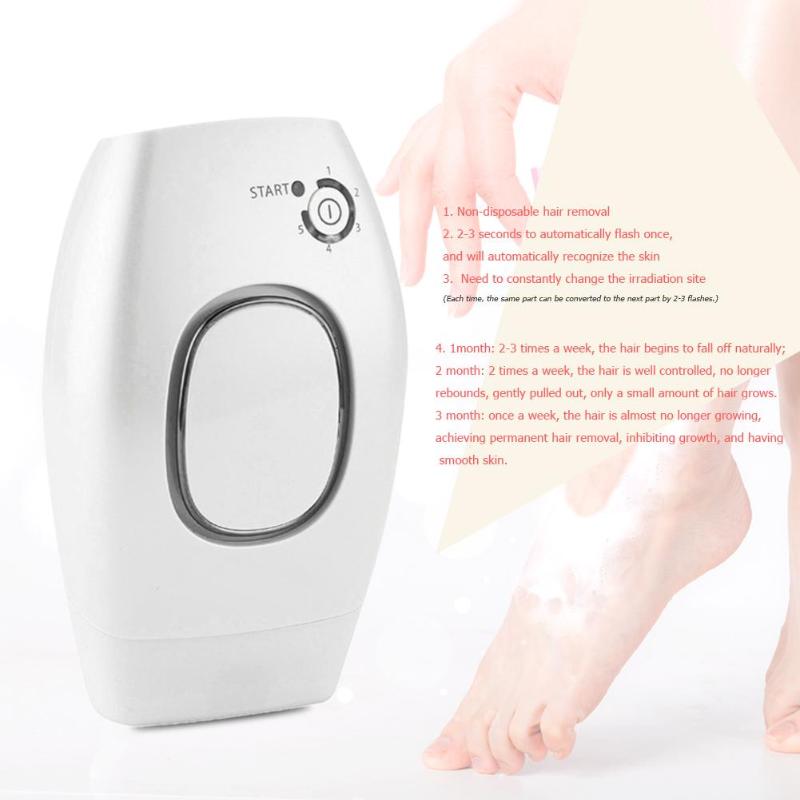 10W/30W Flash 5 Modes Intense Pulsed Light IPL Electric Female Laser Body Hair Removal Photo Women Painless Threading Machine - ebowsos
