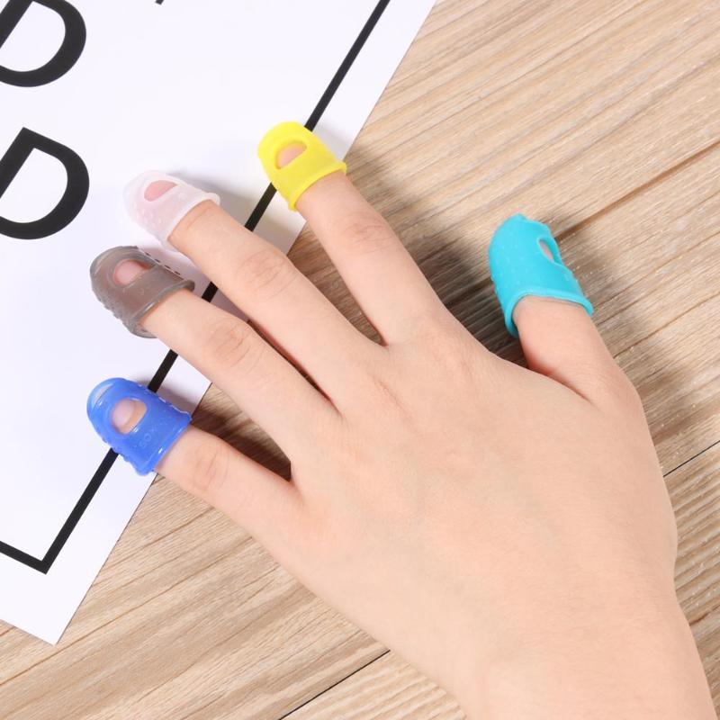 10pcs Insulation Finger Sleeve Silicone Finger Protective Case Cover Cot for 3D Printing Pen Finger Sleeve Insulated Finger Cot - ebowsos