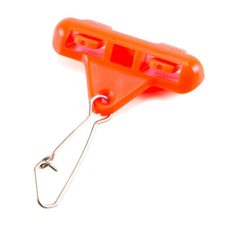 10pcs/Set Triangle Balance Swivels Hooked Snap Zipper Slider Beads Rotating Triangle Balance Swivel Fishing Tackle Orange-ebowsos