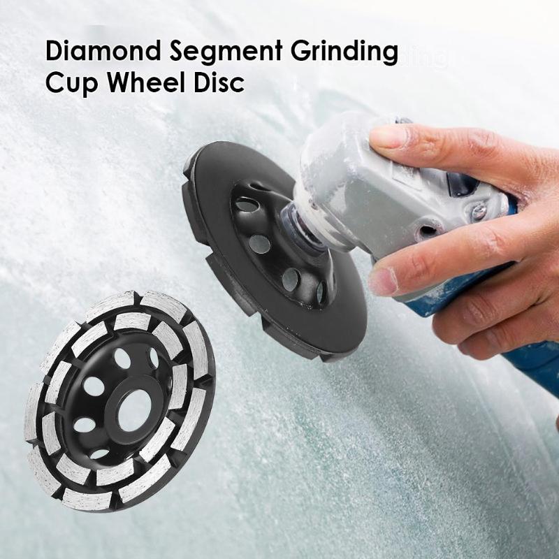 115/125/180mm Diamond Grinding Disc Abrasives Concrete Tools Grinder Wheel Metalworking Cutting Grinding Wheels Cup Saw Blade - ebowsos