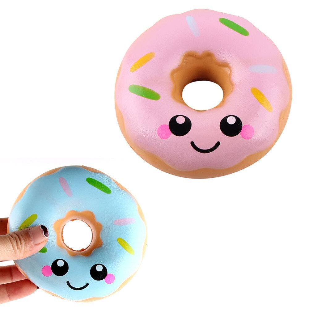 11cm Lovely Squeeze Doughnut Cream Scented Squeeze Slow Rising Squeeze anti stress soft toys funny gadgets kawaii squishies Toy-ebowsos