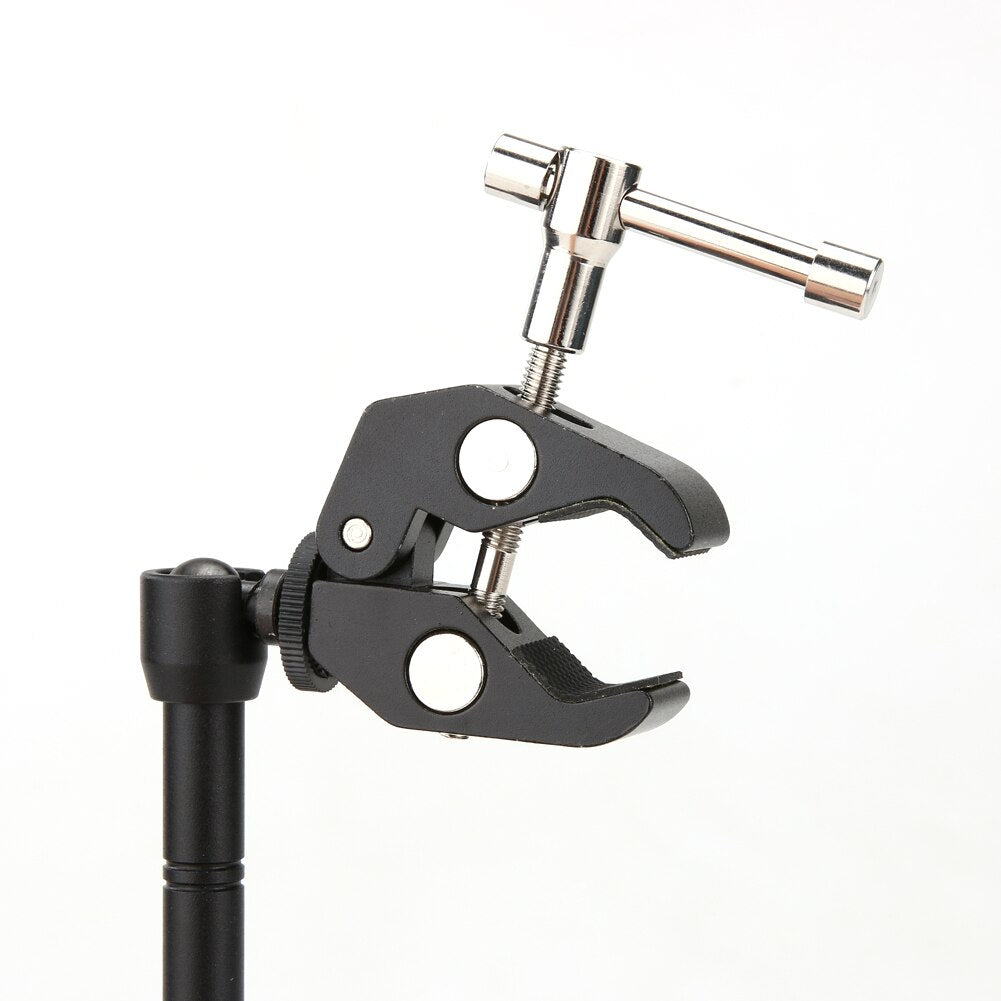 11inch Adjustable Friction Articulating Magic Arm + Super Clamp For DSLR LCD Monitor LED Light Camera Accessories - ebowsos