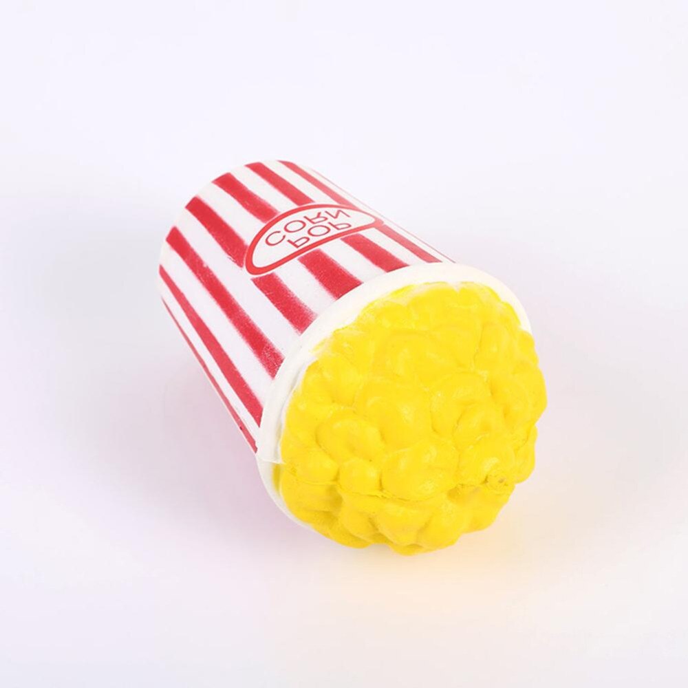 12.5cm Cute Popcorn Squeeze Soft Slow Rising Squeeze Toy Charm Cream Scented Kids Novelty Funny Simulation Squeeze Toys Gift-ebowsos