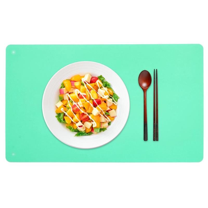 12 Colors Household Silicone Mats Baking Liner Non-slip Table Mat Dish Bowl Food Placemat Heat Resistant Pad Oven Mat Bakeware - ebowsos