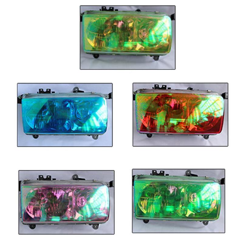 120x30cm Auto Car Tint Headlight Taillight Fog Light Vinyl Smoke Film Sheet Sticker Cover 47x12inch Car Styling Decorative Stick - ebowsos