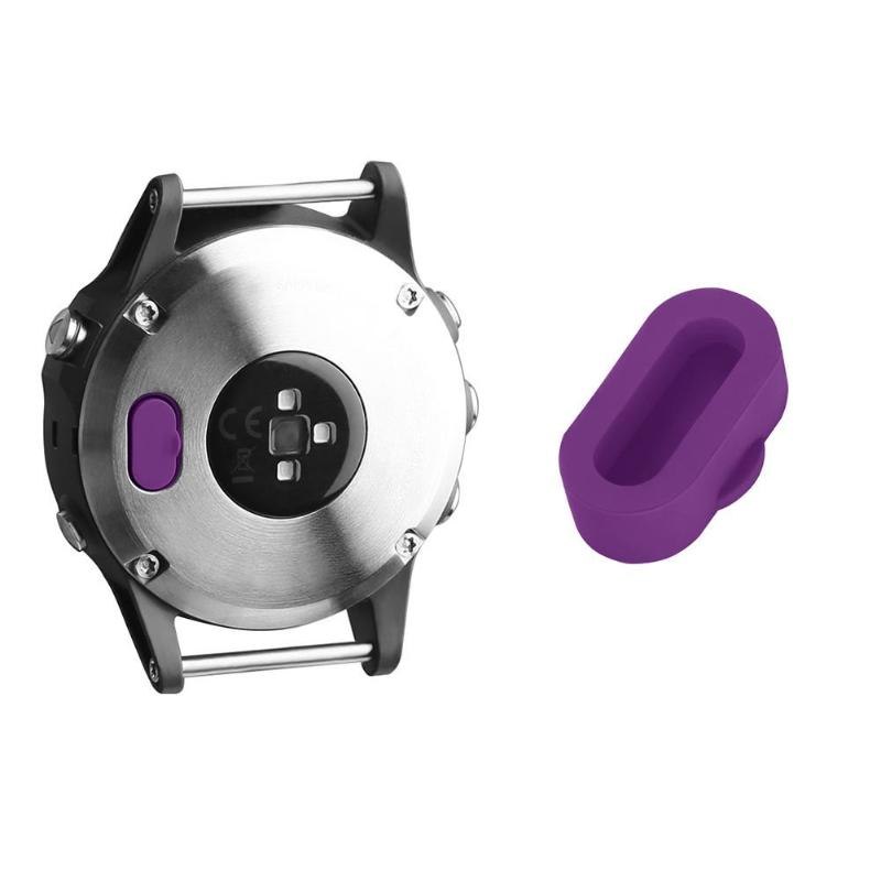 12Pcs/set Silicone Charger Port Protector Plugs Covers for Garmin Fenix 5/5S/5X Anti Dust Plugs Covers Caps for Smart Watch Case - ebowsos