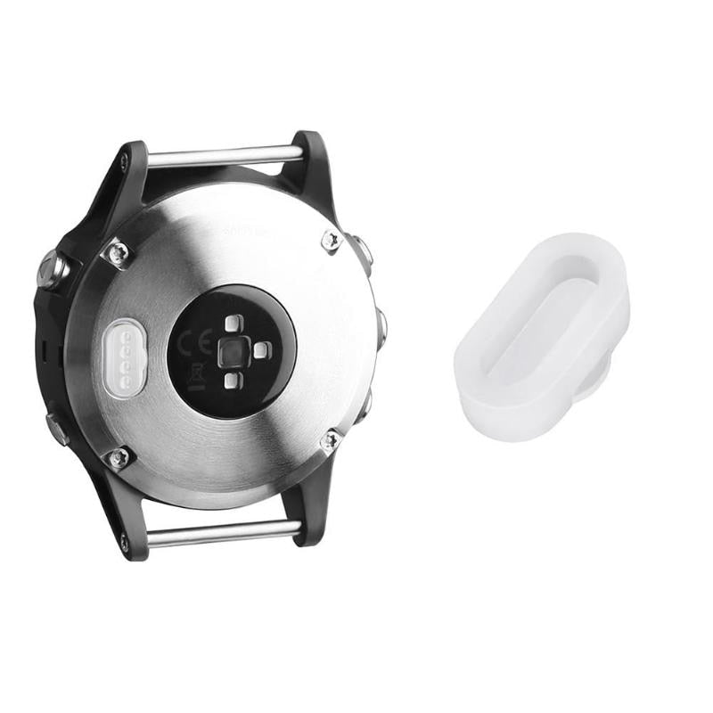 12Pcs/set Silicone Charger Port Protector Plugs Covers for Garmin Fenix 5/5S/5X Anti Dust Plugs Covers Caps for Smart Watch Case - ebowsos