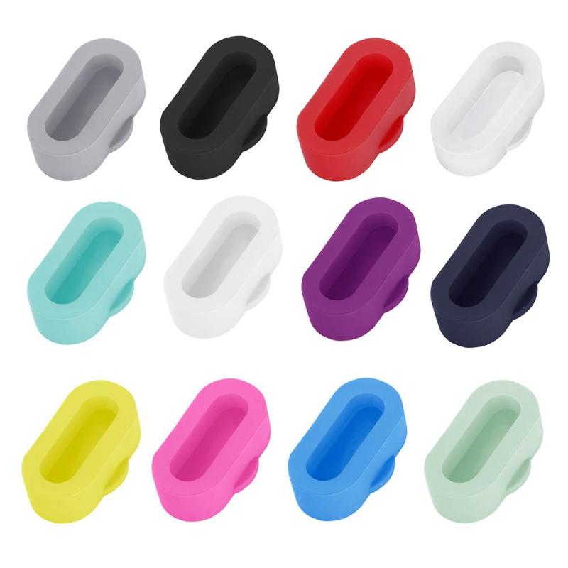 12Pcs/set Silicone Charger Port Protector Plugs Covers for Garmin Fenix 5/5S/5X Anti Dust Plugs Covers Caps for Smart Watch Case - ebowsos