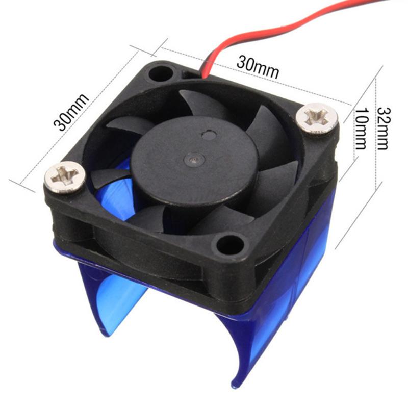 12V/24V 3D Printer Parts Injection Molding 3010 Radiator with Cooling Fan Cover Case 2 Pin Brushless DC Cool Fans Dupont Wire - ebowsos