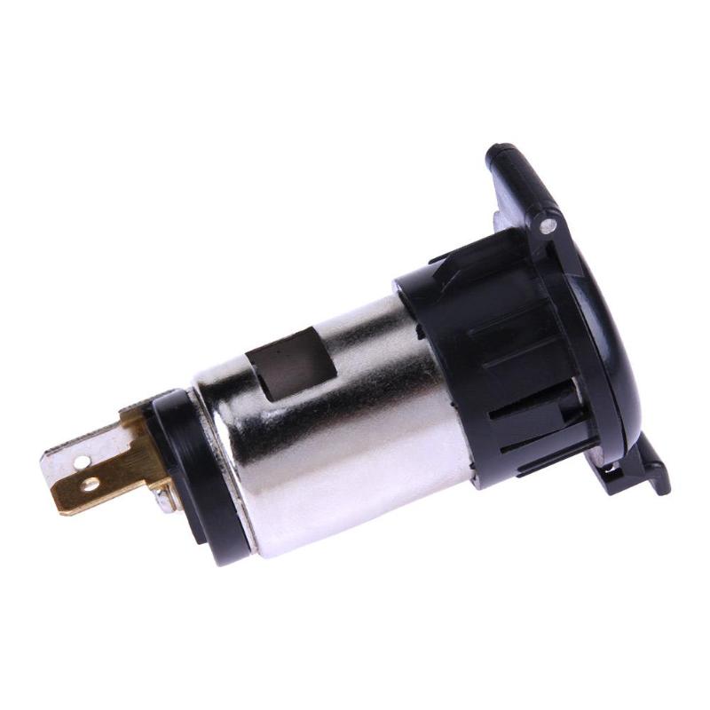 12V Waterproof Car Auto Motorcycle Cigarette Lighter Power Plug Socket - ebowsos