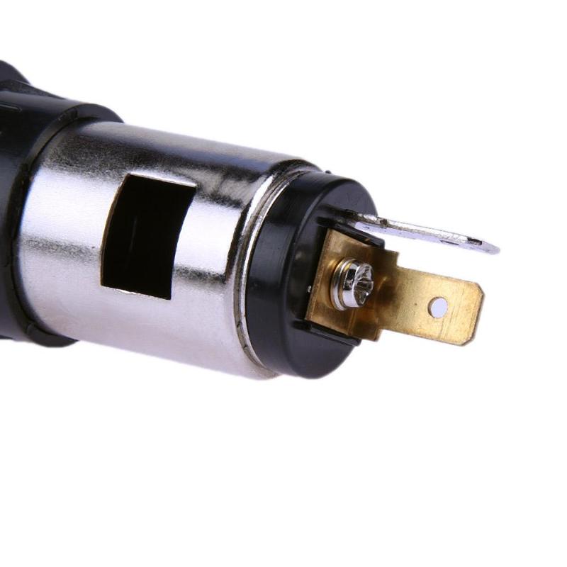 12V Waterproof Car Auto Motorcycle Cigarette Lighter Power Plug Socket - ebowsos