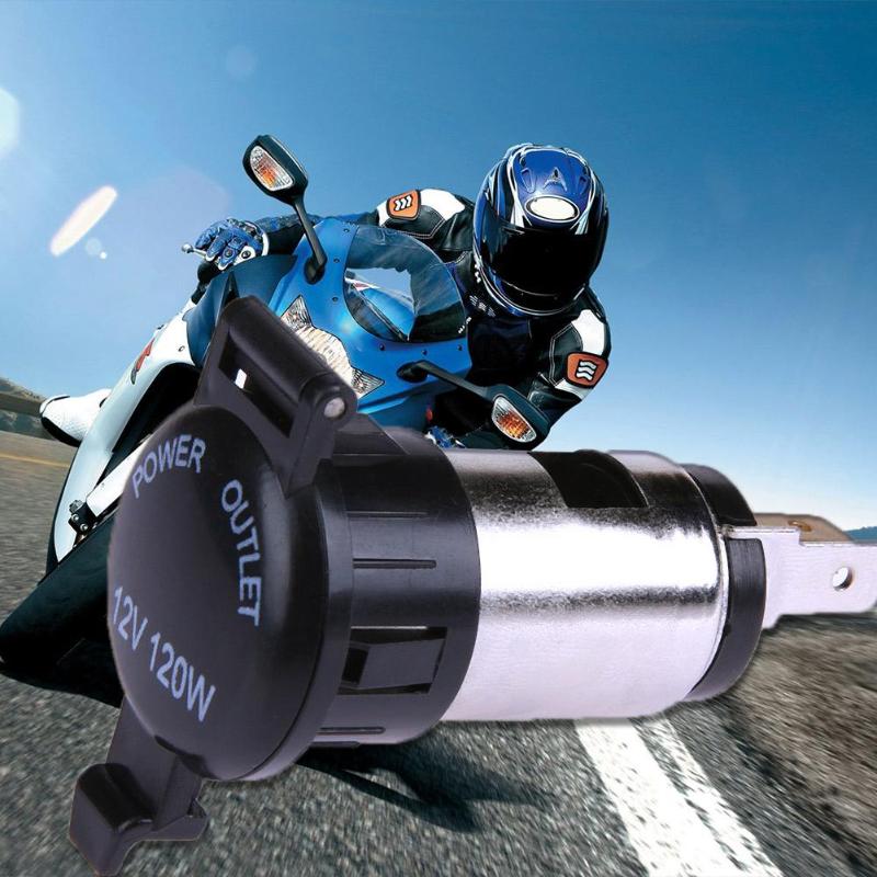 12V Waterproof Car Auto Motorcycle Cigarette Lighter Power Plug Socket - ebowsos