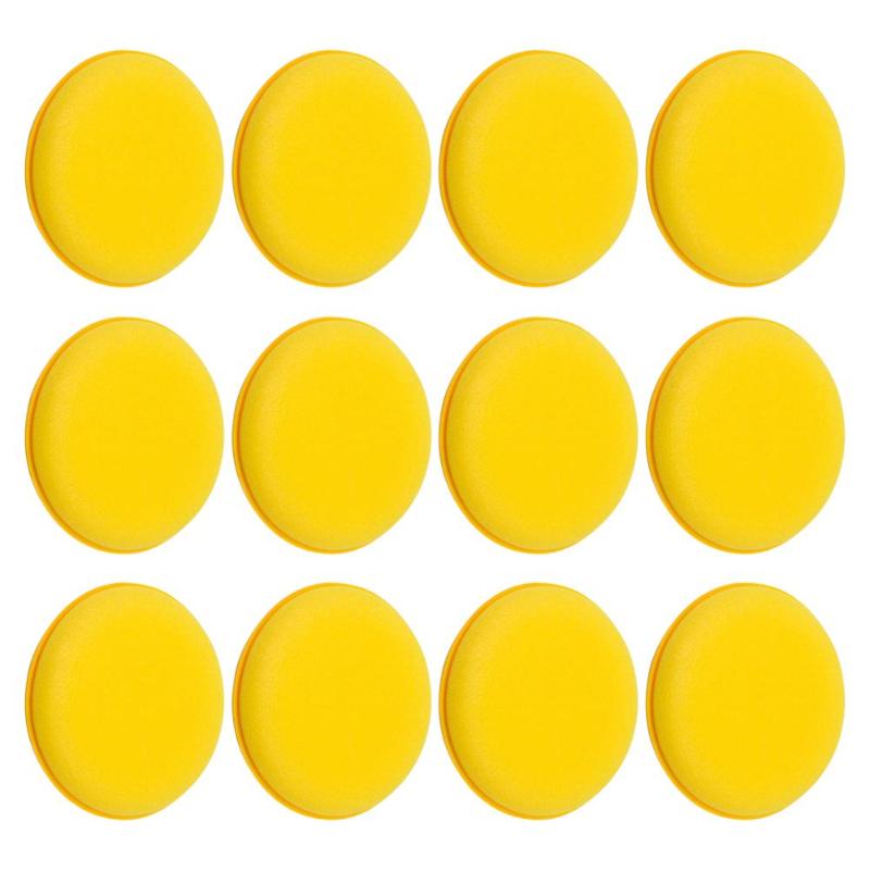 12pcs/set Auto Car Washing Cleaning Sponge Vehicle Automobile Polishing Waxing Cleaning Scrubber Car Styling Cleaning Sponges - ebowsos