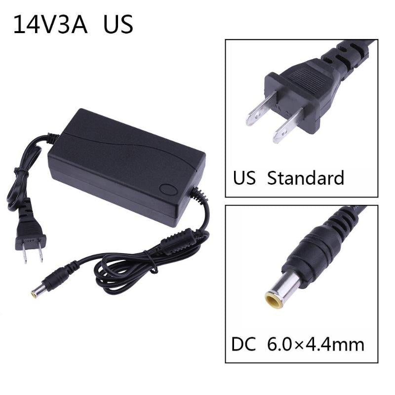 14V 3A AC to DC Power Charger Adapter Powerr Supply Charging Adaptor Converter 6.0*4.4mm for Samsung LCD Monitor - ebowsos