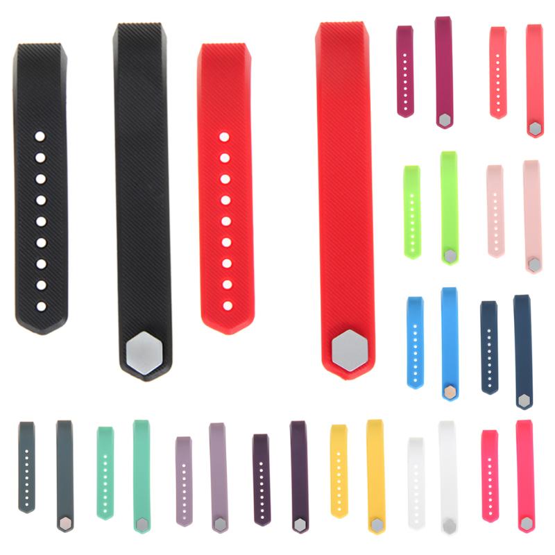 15 Colors Silicone Watchband Replacement WristBand Wrist Strap High Quality Silicone WatchBand Band Strap For Fitbit Alta New - ebowsos