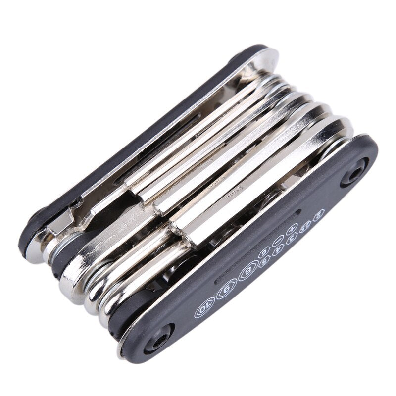 15 in 1 Bicycle Repairing Set Bike Repair Tool Kit Wrench ScrewdriveR tools-ebowsos