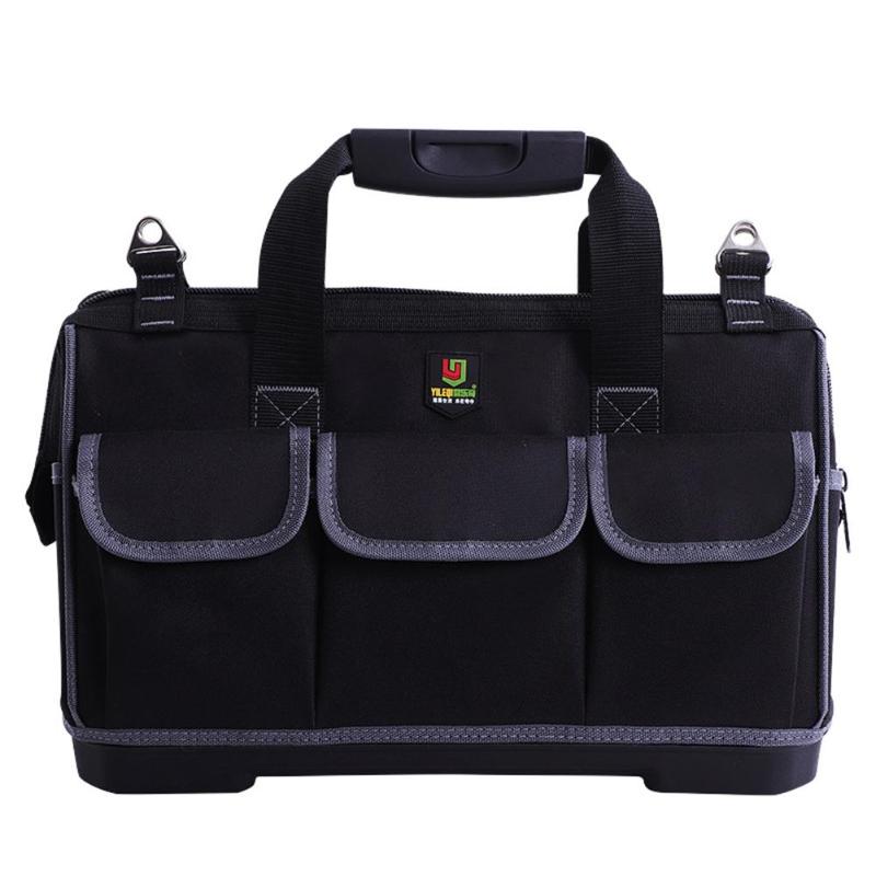 15 in Oxford Cloth Waterproof Storage Tool Bag Toolkit Tool Bag Large Capacity Shoulder Hand Bag - ebowsos