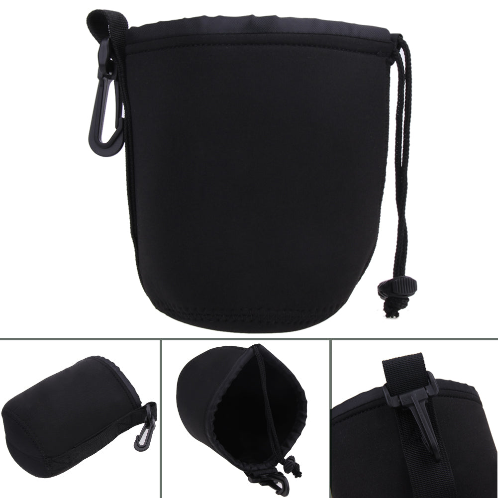 150*135mm Universal Matin Neoprene Waterproof Soft Video Camera Lens Pouch Bag Case For Canon Nikon Sony - ebowsos