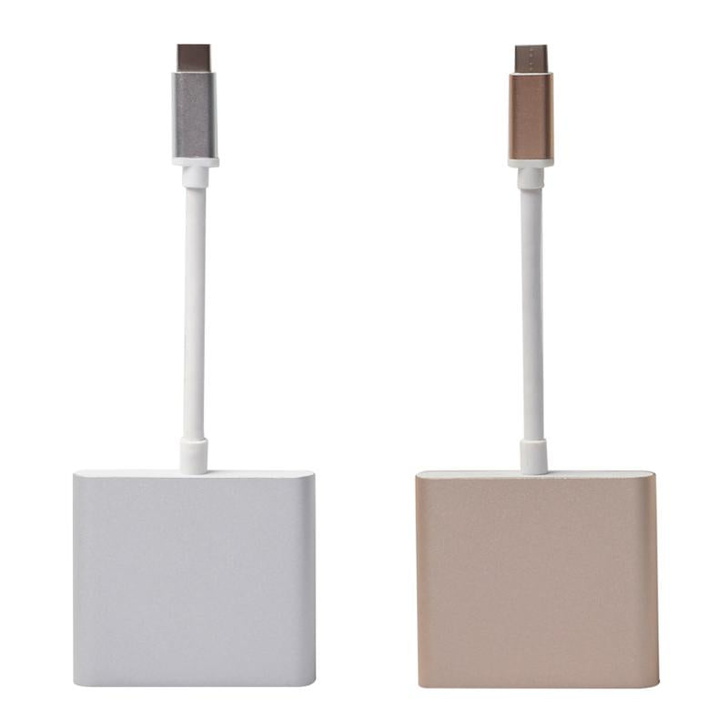 15CM Type-C 3.1 Male to USB3.0/ HDMI/ Type C Female Charger Adapter for Macbook - ebowsos