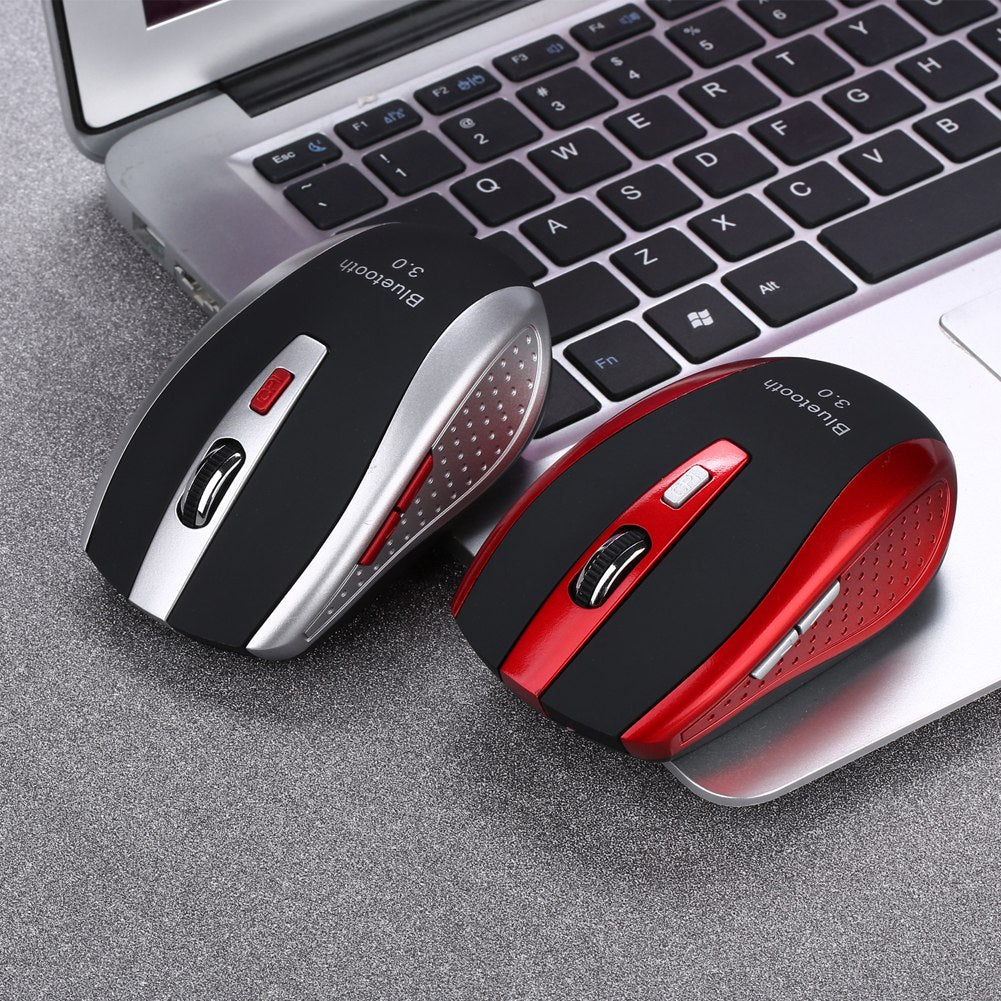 1600DPI Wireless Bluetooth Mouse Portable Optical Wireless Mouse Pro Gamer Computer Mouse For Android PC Laptop - ebowsos