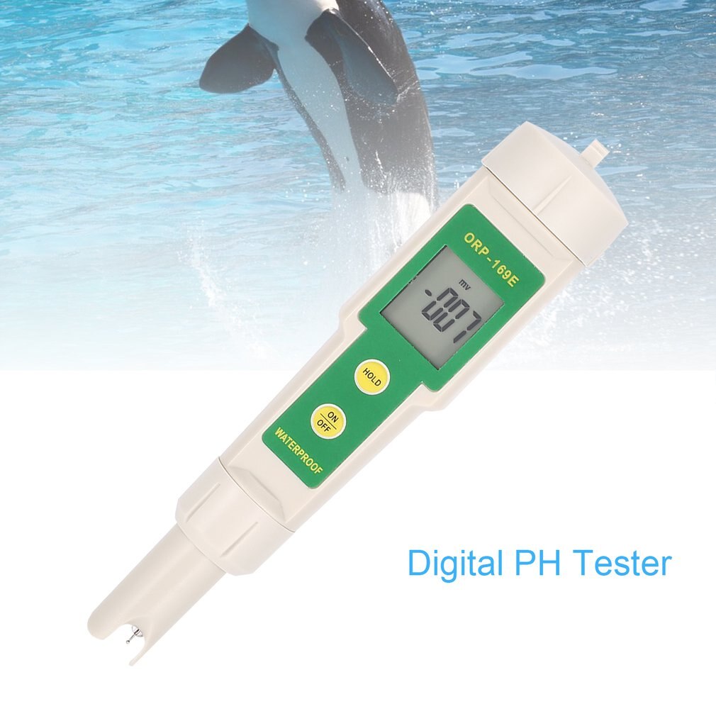 169E ORP detector Redox Tester Waterproof ORP Meter pH Measurement Test Tool 0-1999mV Volt Pen Waterpr Measurement - ebowsos