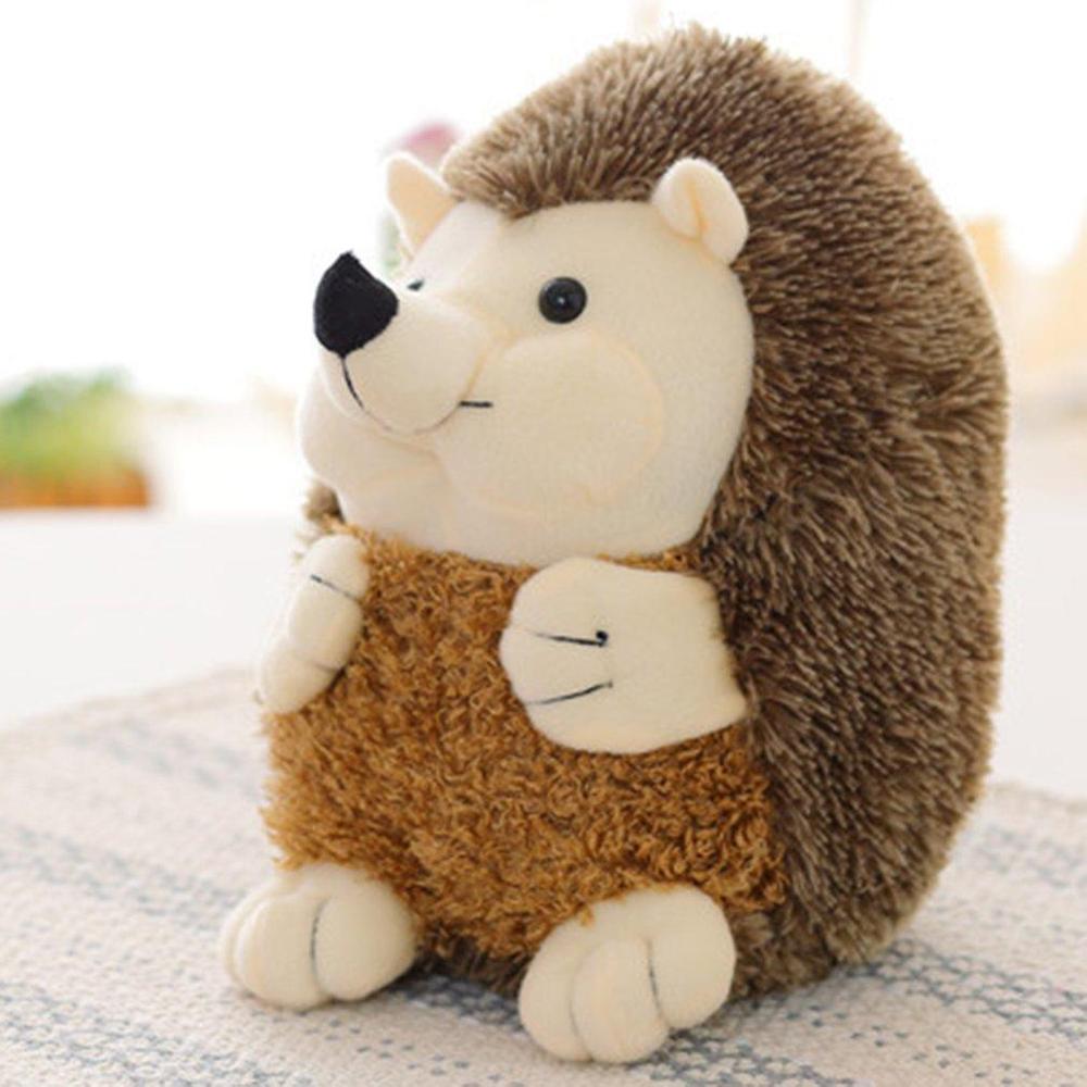 17cm New Cute Plush Hedgehog Stuffed Animal Toy Soft Kids Birthday Gift Baby Toy Plush Toy Lovely Doll Fluffy Toys-ebowsos