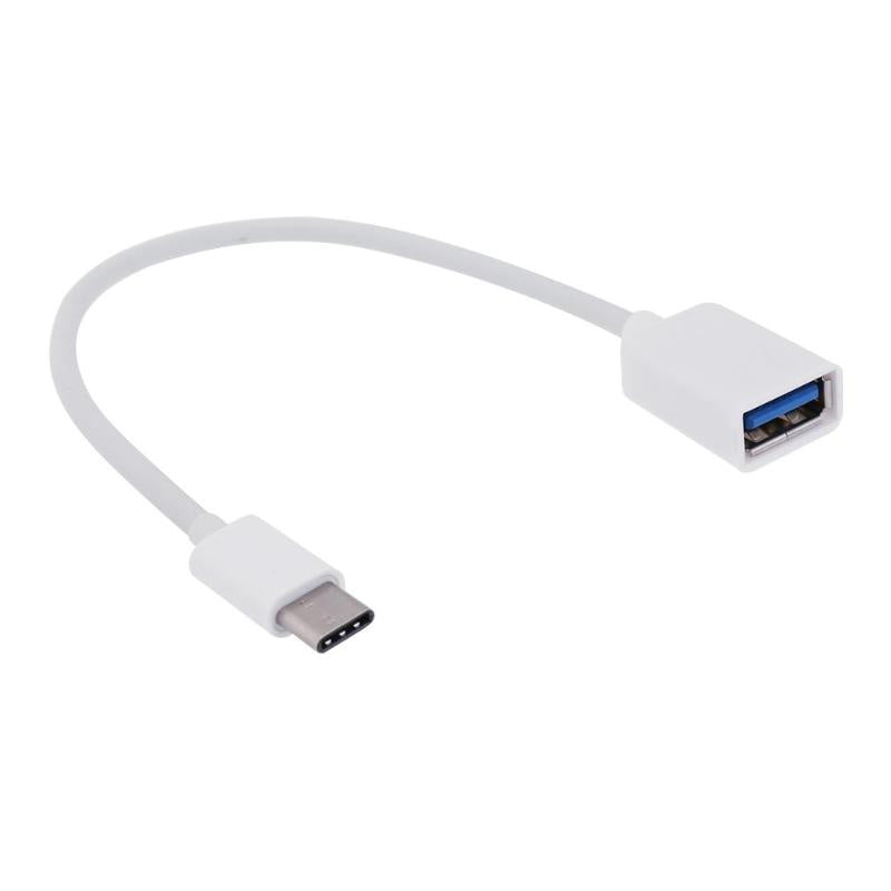 18cm High Speed OTG Type-C Cable USB 3.1 Male To USB 3.0 Female Data Cable Adapter Power Supply Charging Cord Wire Line - ebowsos