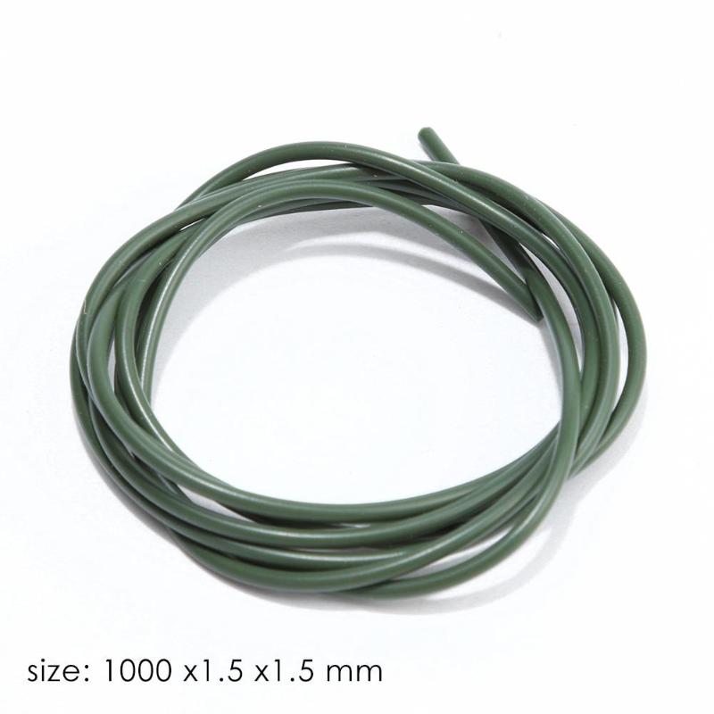 1M DIY Silicone Soft Rigs Tube Sleeve for Carp Fishing Tackles Accessories-ebowsos
