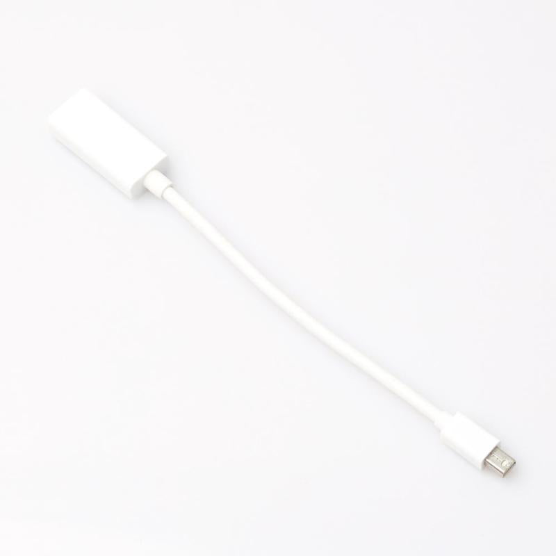 1PC 20CM Mini Display Port Male Thunderbolt DP To HDMI Female Adapter Cable For MacBook Air Pro iMac Mac Surface Pro - ebowsos