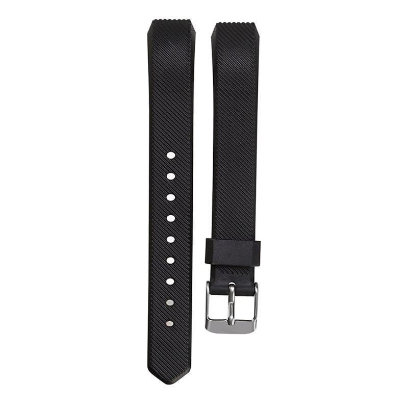 1PC Dourable Luxury Silicone Band Watchstrap Buckle For Fitbit Alta Twill Strap Watchband Replacement Accessory - ebowsos