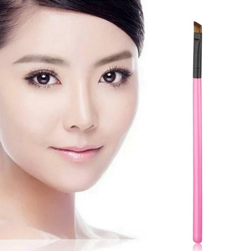 1PC Super Soft Professional Oblique Makeup Eyebrow Brush Eyeshadow Blending Angled Brush Comestic Make up Tool - ebowsos
