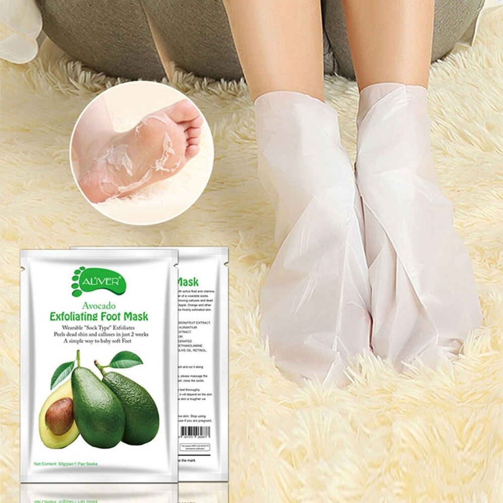 1PCS Foot Mask Exfoliating Tender Foot Membrane Foot Mask Foot Skin Care Plant Extracts Repair Exfoliate Whitening Moisture - ebowsos