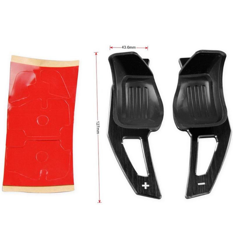 1Pair Steering Wheel Shift Paddles for VW Golf 6 GTI R20 Scirocco Tiguan CC Exterior Accessory Shift paddle DSG Paddle Extension - ebowsos