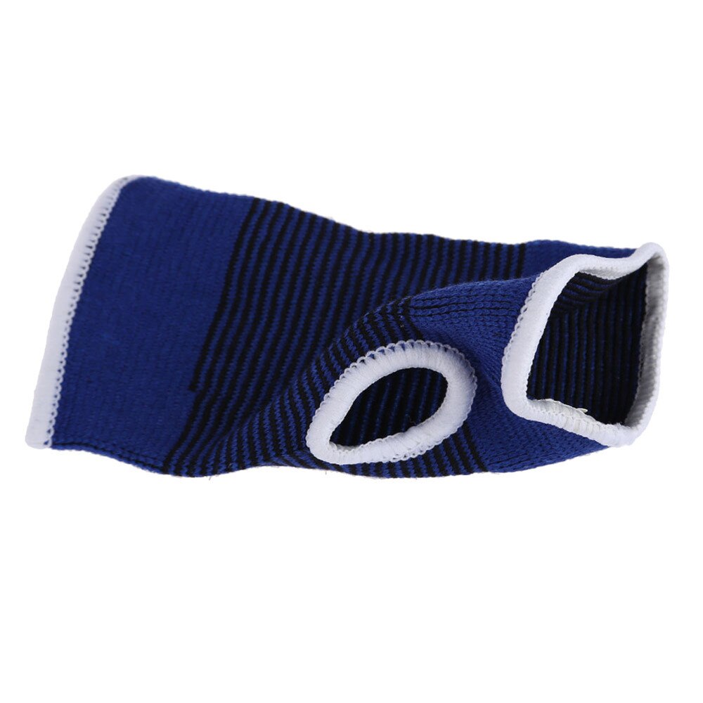 1Pair Unisex Blue Palm Wrist Hand Support Gloves Outdoor Sport Elastic Brace Sleeve Sports Bandage Gloves Sports Safety-ebowsos