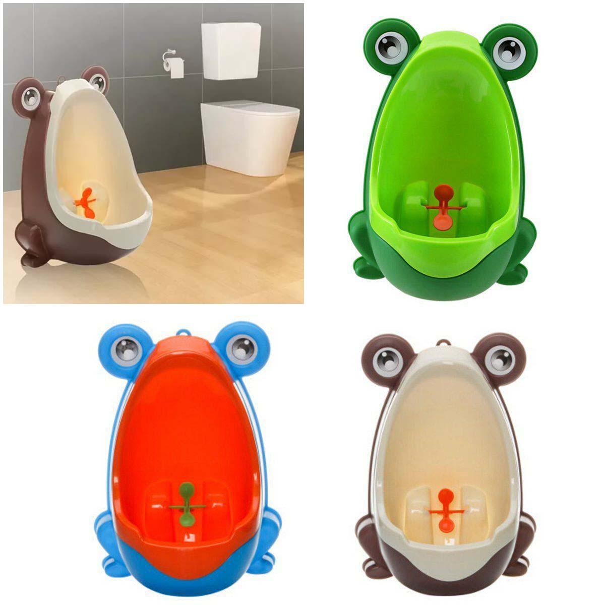 1Pc Baby Boy's Potty Urinal Standing Toilet Frog Vertical Wall-Mounted Pee Toddler Boy Bathroom Trainer Piss Tube Urinals-ebowsos