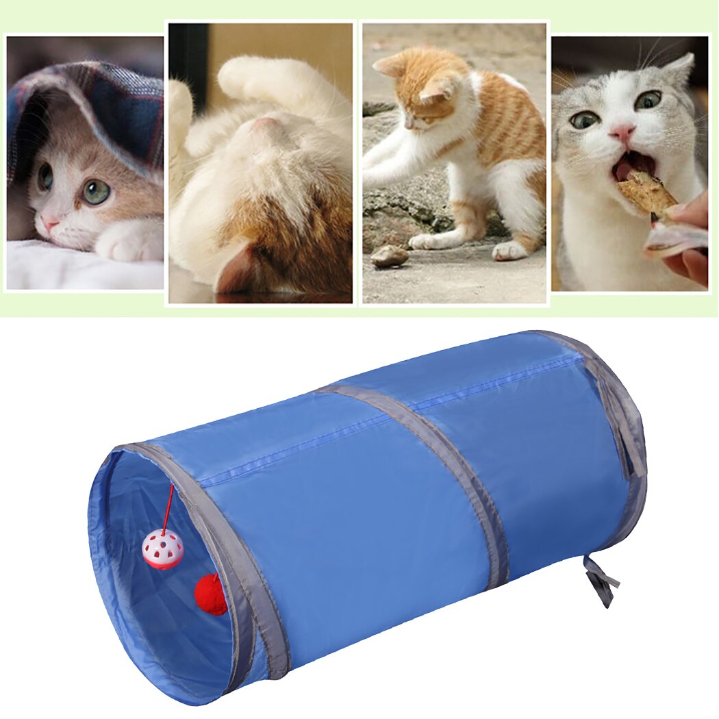 1Pc Pet Cat Tunnel Toy Creative Interactive Funny Cat Toy Pet Tube Toys For Kittens Pet Interactive Training Supplies-ebowsos