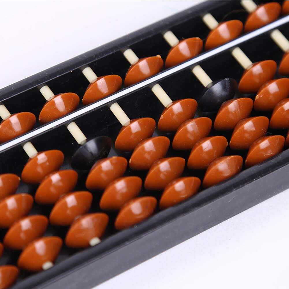 1Pc Plastic Abacus 15 Digits Arithmetic Tool Kid's Math Learn Aid Caculating Toys Educational Toys Gift-ebowsos