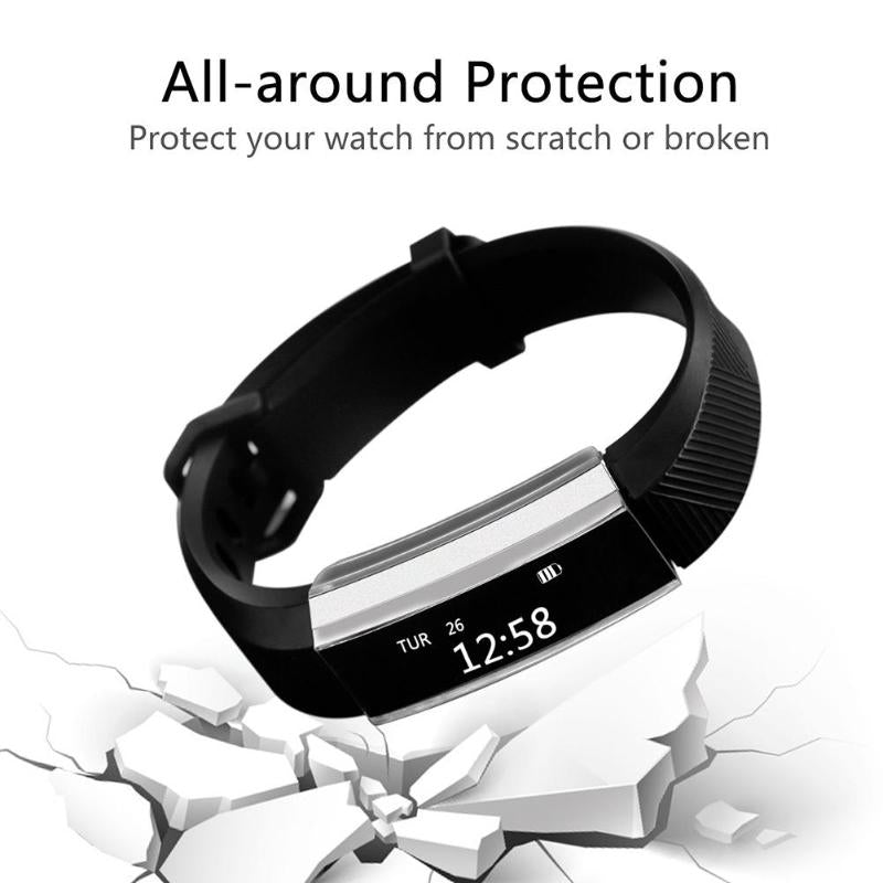 1Pcs ABS Plastic Transparent Protective Case Cover for Fitbit Alta HR/ACE Watch Wearable Devices Smart Accessories Cover New - ebowsos