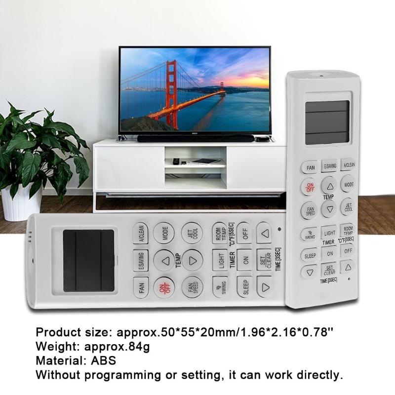 1Pcs Air Conditioner Remote Control for LG 3SEC AKB73315601 AKB73456109 Air Conditioner Remote Control High Quality Accessory - ebowsos