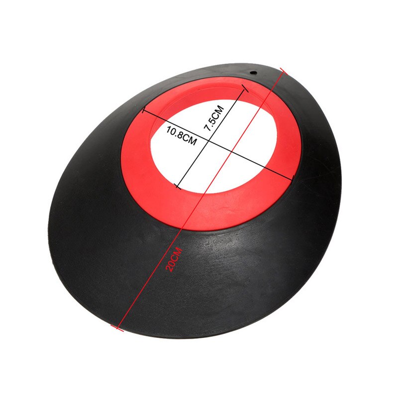 1Pcs Black with Red Golf Putting Cup Hole Indoor Outdoor Golf Practice Training Aids Putting Device Golf Accessories-ebowsos