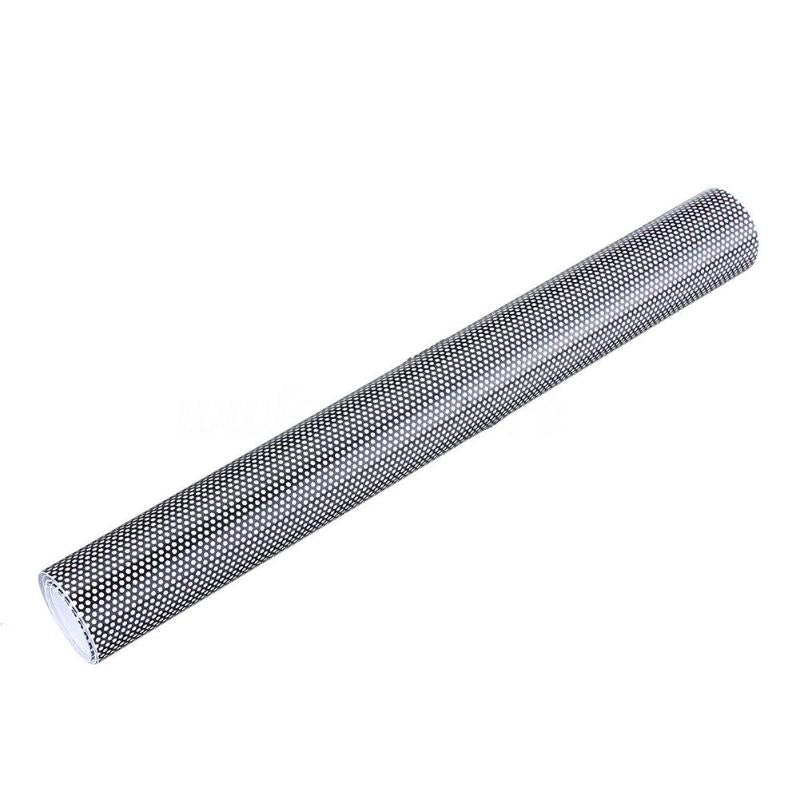 1Pcs Car Sticker for Car Light Cover 106x30cm Car Headlight Tint Perforated Film Mesh Like Fly Eye MOT Legal Tinting Promotion - ebowsos