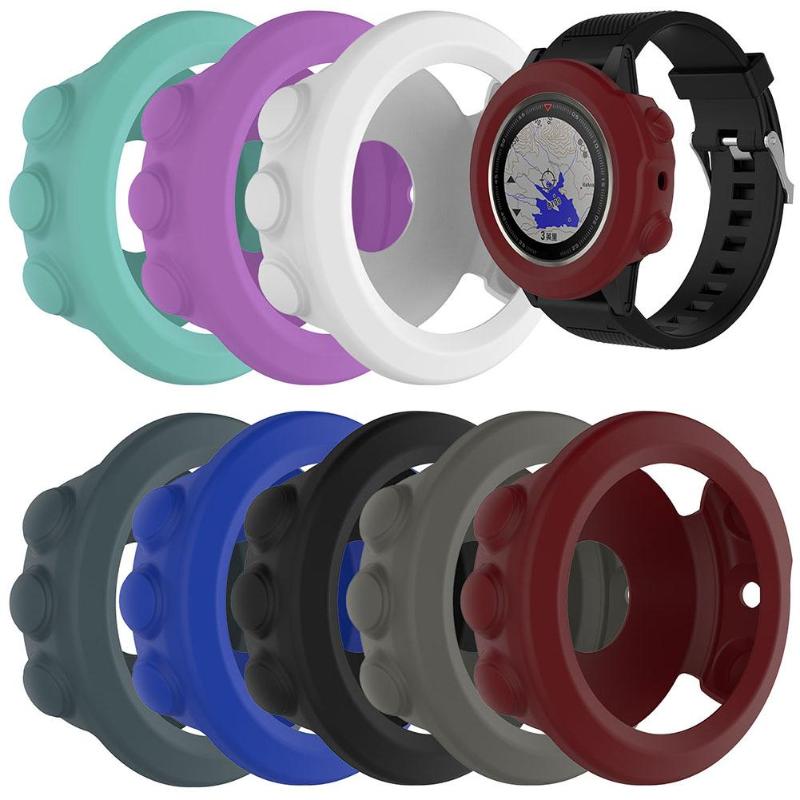 1Pcs Colorful Wristband Silicone Protective Case Cover for Garmin Fenix 5X w/Dust Plug Smart Wristband Cover Case High Quality - ebowsos