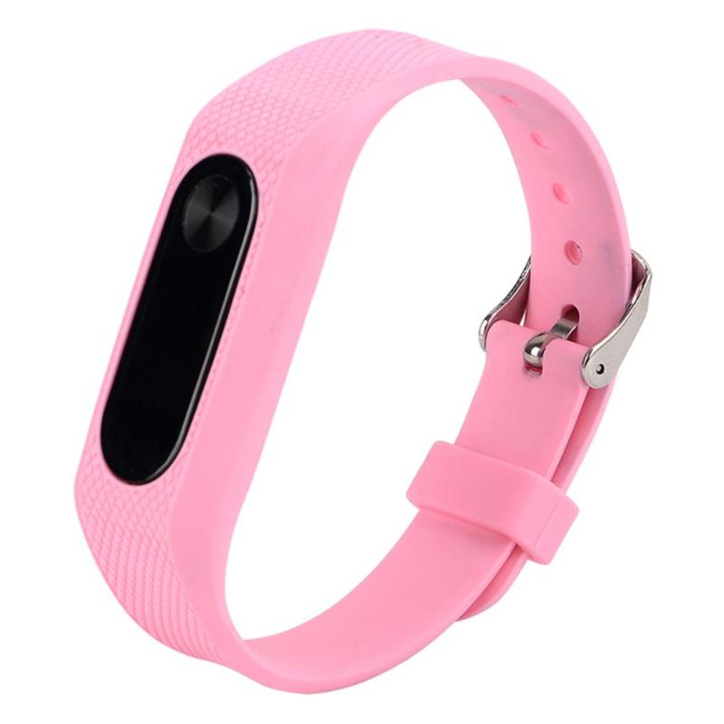 1Pcs Double Color Mini Band 2 Silicone 220mm Strap Bracelet Wristband Replacement for Xiaomi Miband 2 Wristbands Smart Bracelet - ebowsos