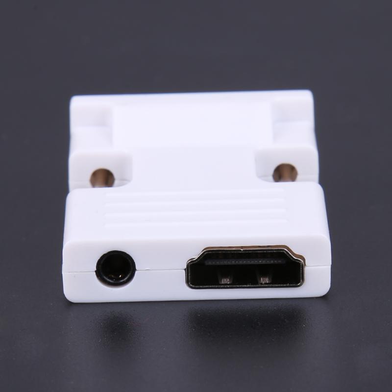 1Pcs HDMI Female to VGA Male Converter with Audio Adapter Support 1080P Signal HDMI to VGA Adapter Male to Female High Quality - ebowsos