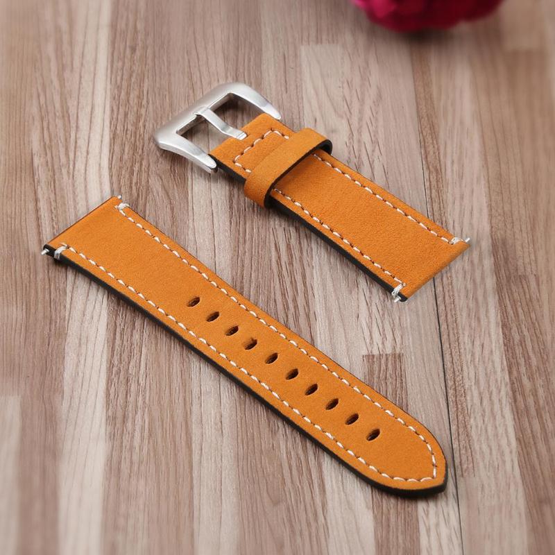 1Pcs Leather Matting Adjustable Wristband Bracelet Band Strap for Fitbit Versa Colorful Replacement Strap Bracelet Wristband New - ebowsos